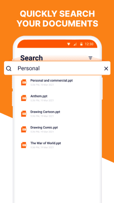 Screenshot of the application PPT Reader: PPTX Viewer - #5