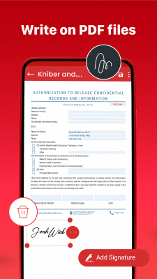 Screenshot of the application PDF Editor: PDF Fill & Sign - #4