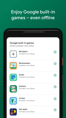 Screenshot of the application Google Play Games - #2