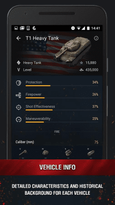 Screenshot of the application World of Tanks Blitz Assistant - #6