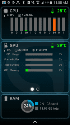 Screenshot of the application Logitech Arx Control - #11