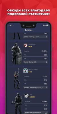 Screenshot of the application PLINK - #6
