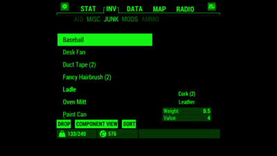 Screenshot of the application Fallout Pip-Boy - #2