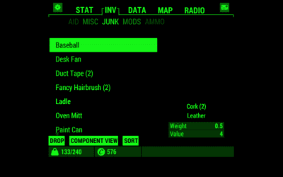 Screenshot of the application Fallout Pip-Boy - #6