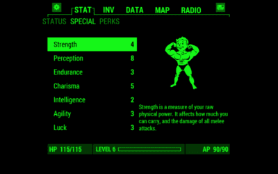 Screenshot of the application Fallout Pip-Boy - #7