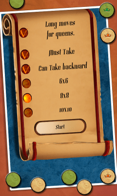 Screenshot of the application Magma Mobile Checkers - #4