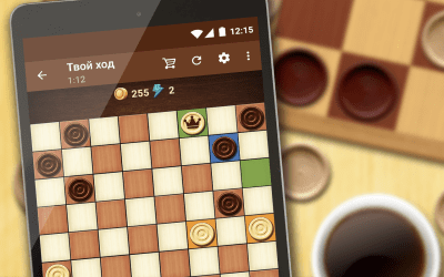 Screenshot of the application Checkers from Chess & Checkers Games - #1