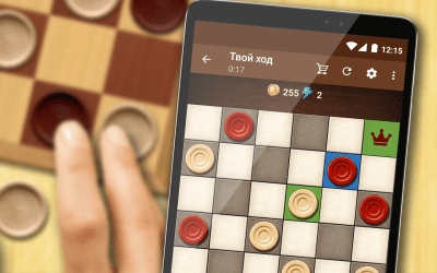 Screenshot of the application Checkers from Chess & Checkers Games - #2