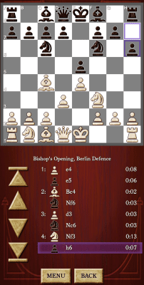 Screenshot of the application Chess Free - #4