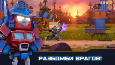 Screenshot of the application Angry Birds Transformers - #1