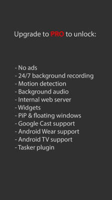 Screenshot of the application tinyCam Monitor - #6