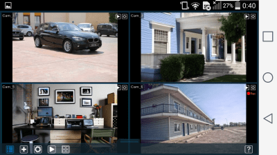 Screenshot of the application Xeoma Video Surveillance - #3