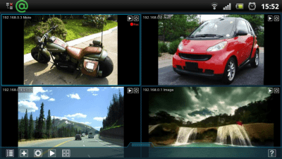 Screenshot of the application (Client part only) Xeoma Video Surveillance - #3