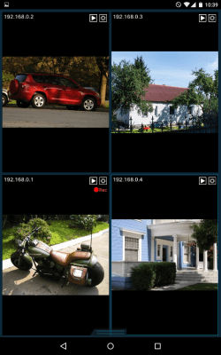 Screenshot of the application (Client part only) Xeoma Video Surveillance - #11