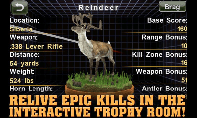 Screenshot of the application Deer Hunter Challenge - #5