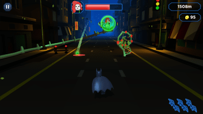 Screenshot of the application A GAME BASED ON THE MOVIE "LEGO BATMAN - #1