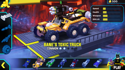 Screenshot of the application A GAME BASED ON THE MOVIE "LEGO BATMAN - #2