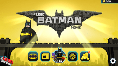 Screenshot of the application A GAME BASED ON THE MOVIE "LEGO BATMAN - #5
