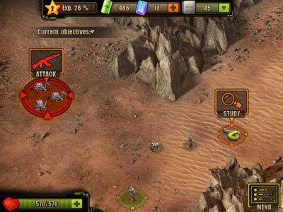 Screenshot of the application Evolution: Battle for Utopia - #4