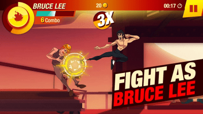 Screenshot of the application BRUCE LEE: GAME ON - #1