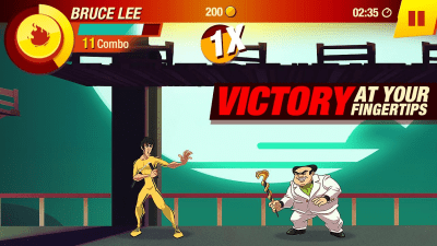 Screenshot of the application BRUCE LEE: GAME ON - #3