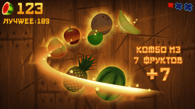 Screenshot of the application Fruit Ninja - #5