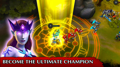 Screenshot of the application Legendary Heroes MOBA - #1