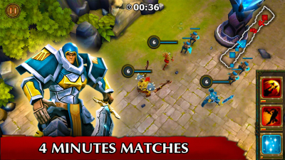 Screenshot of the application Legendary Heroes MOBA - #3