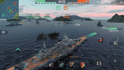 Screenshot of the application World of Warships Blitz: Navy MMORPG PvP shooter - #5