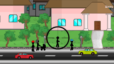 Screenshot of the application Stickman sniper - #3