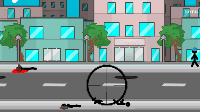 Screenshot of the application Stickman sniper - #5
