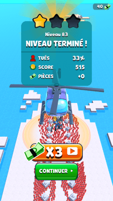 Screenshot of the application Continuous Fire - #5