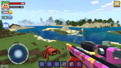 Screenshot of the application Fire Craft: 3D Pixel World - #2