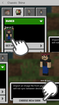 Screenshot of the application Skin Stealer for Minecraft - #5