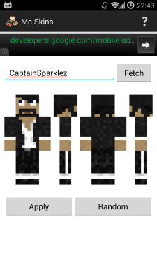 Screenshot of the application Skins for Minecraft Pocket Ed - #4