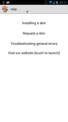 Screenshot of the application Skins for Minecraft - #5