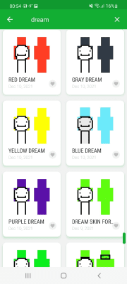 Screenshot of the application Skin World - #4