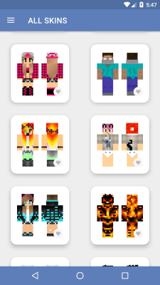 Screenshot of the application Skins for Meinkraft PE - #1