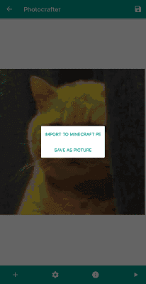 Screenshot of the application Pixel art for Mynkraft - #4