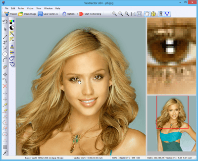 Screenshot of the application Vextractor - #3