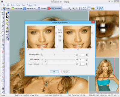 Screenshot of the application Vextractor - #5