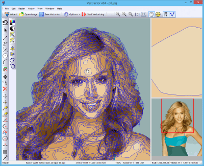 Screenshot of the application Vextractor - #6