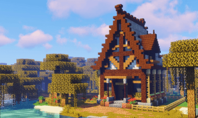 Screenshot of the application Houses for Minecraft 2021 - #3