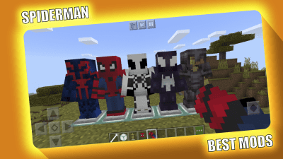 Screenshot of the application SpiderMan Mod for Minecraft PE - MCPE - #1