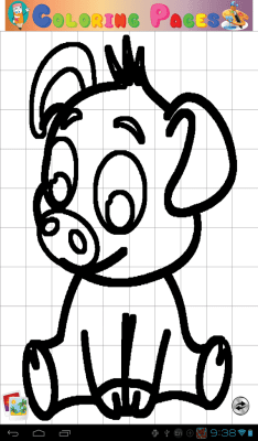 Screenshot of the application Learning to draw - #9