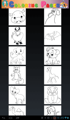 Screenshot of the application Learning to draw - #10