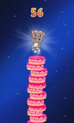 Screenshot of the application Talking Tom: The Tasty Tower - #1