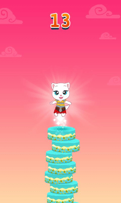 Screenshot of the application Talking Tom: The Tasty Tower - #2
