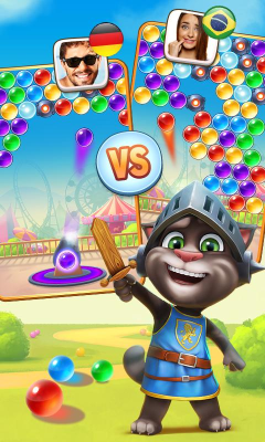 Screenshot of the application Talking Tom: Bubble Shooter - #4