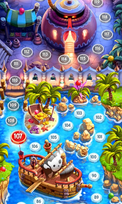 Screenshot of the application Talking Tom: Bubble Shooter - #5